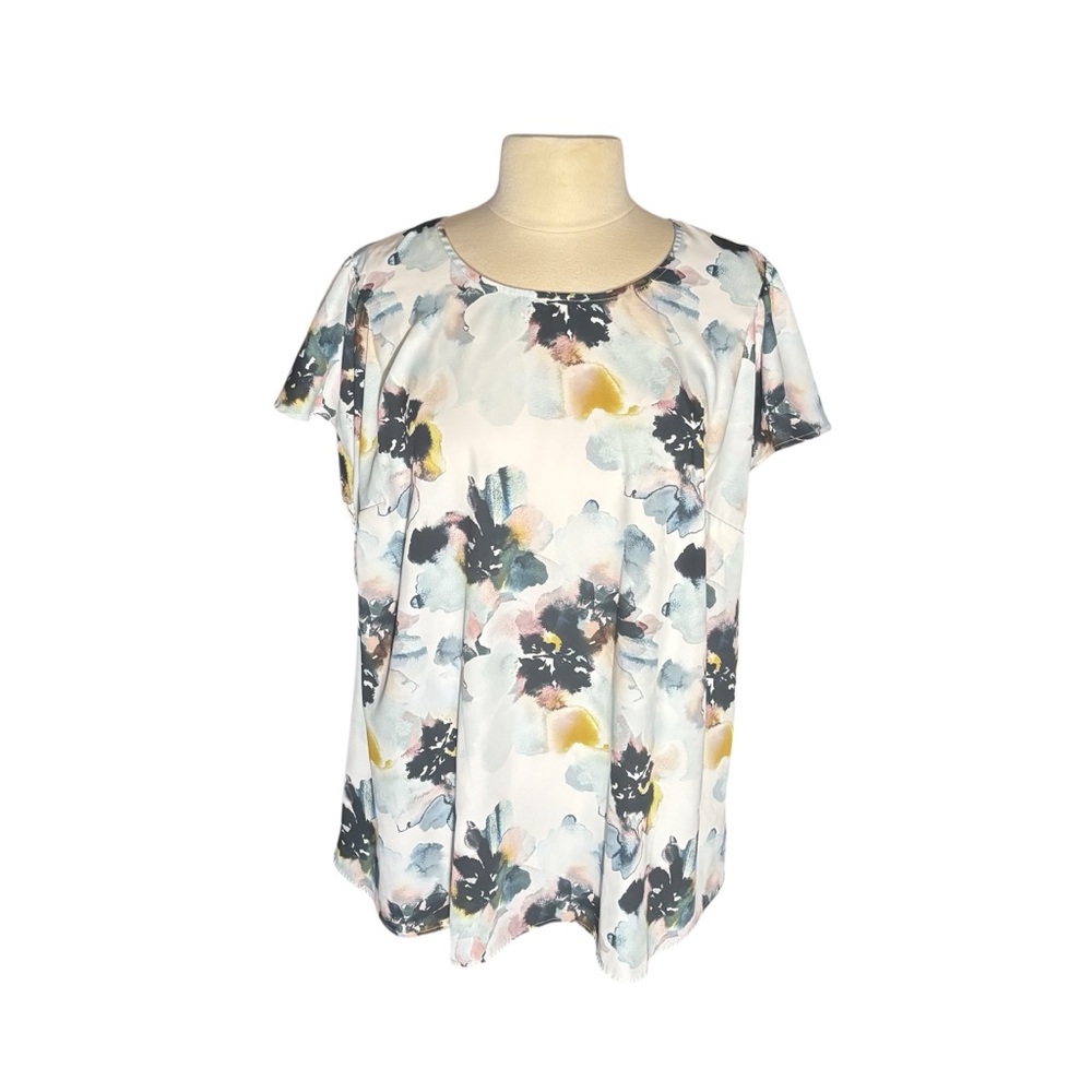 Torrid Multicolor Floral Blouse